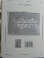 Belgien Vordruck bis 2010-2017 im Leuchtturm Binder #MA077