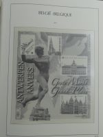 Belgien Vordruck bis 2010-2017 im Leuchtturm Binder #MA077