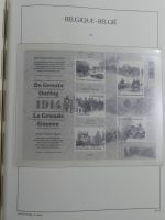 Belgien Vordruck bis 2010-2017 im Leuchtturm Binder #MA077