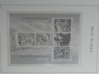 Belgien Vordruck bis 2010-2017 im Leuchtturm Binder #MA077