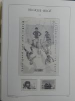 Belgien Vordruck bis 2010-2017 im Leuchtturm Binder #MA077