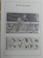 Belgien Vordruck bis 2010-2017 im Leuchtturm Binder #MA077