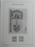 Belgien Vordruck bis 2010-2017 im Leuchtturm Binder #MA077