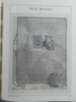 Belgien Vordruck bis 2010-2017 im Leuchtturm Binder #MA077