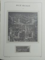 Belgien Vordruck bis 2010-2017 im Leuchtturm Binder #MA077