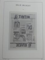 Belgien Vordruck bis 2010-2017 im Leuchtturm Binder #MA077