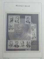 Belgien Vordruck bis 2010-2017 im Leuchtturm Binder #MA077