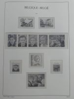 Belgien Vordruck bis 2010-2017 im Leuchtturm Binder #MA077