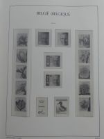 Belgien Vordruck bis 2010-2017 im Leuchtturm Binder #MA077