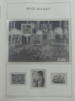 Belgien Vordruck bis 2010-2017 im Leuchtturm Binder #MA077