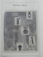 Belgien Vordruck bis 2010-2017 im Leuchtturm Binder #MA077