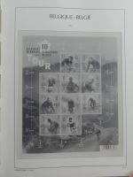 Belgien Vordruck bis 2010-2017 im Leuchtturm Binder #MA077