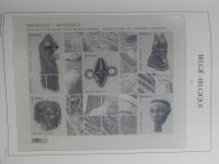 Belgien Vordruck bis 2010-2017 im Leuchtturm Binder #MA077