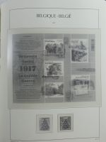 Belgien Vordruck bis 2010-2017 im Leuchtturm Binder #MA077