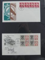 USA Luftpost u.a. mit Zeppelin besammelt auf selbstegestalteten Seiten #MA084