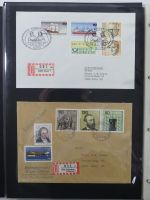 BRD Bund Zusammendrucke auf Brief auf selbstgestalteten Seiten #MA090