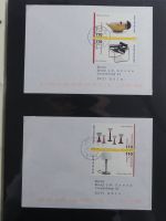 BRD Bund Zusammendrucke auf Brief auf selbstgestalteten Seiten #MA090