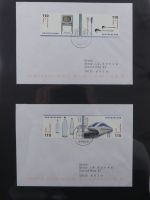BRD Bund Zusammendrucke auf Brief auf selbstgestalteten Seiten #MA090