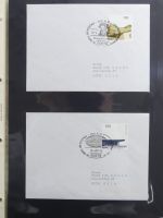 BRD Bund Zusammendrucke auf Brief auf selbstgestalteten Seiten #MA090