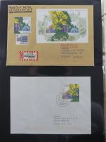 BRD Bund Zusammendrucke auf Brief auf selbstgestalteten Seiten #MA090