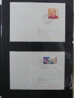 BRD Bund Zusammendrucke auf Brief auf selbstgestalteten Seiten #MA090