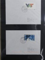 BRD Bund Zusammendrucke auf Brief auf selbstgestalteten Seiten #MA090