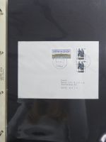 BRD Bund Zusammendrucke auf Brief auf selbstgestalteten Seiten #MA090