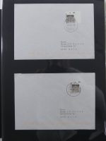 BRD Bund Zusammendrucke auf Brief auf selbstgestalteten Seiten #MA090