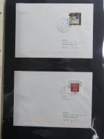 BRD Bund Zusammendrucke auf Brief auf selbstgestalteten Seiten #MA090