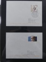 BRD Bund Zusammendrucke auf Brief auf selbstgestalteten Seiten #MA090