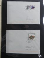 BRD Bund Zusammendrucke auf Brief auf selbstgestalteten Seiten #MA090