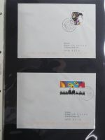 BRD Bund Zusammendrucke auf Brief auf selbstgestalteten Seiten #MA090