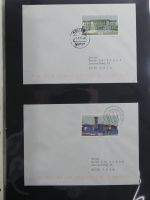 BRD Bund Zusammendrucke auf Brief auf selbstgestalteten Seiten #MA090