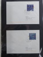 BRD Bund Zusammendrucke auf Brief auf selbstgestalteten Seiten #MA090