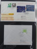 BRD Bund Zusammendrucke auf Brief auf selbstgestalteten Seiten #MA090