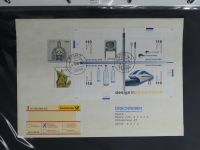 BRD Bund Zusammendrucke auf Brief auf selbstgestalteten Seiten #MA090