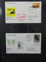 BRD Bund Erstflüge Lufthansa auf selbstgestalteten Seiten #MA096