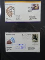 BRD Bund Erstflüge Lufthansa auf selbstgestalteten Seiten #MA096