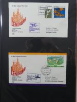 BRD Bund Erstflüge Lufthansa auf selbstgestalteten Seiten #MA096