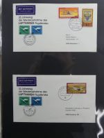 BRD Bund Erstflüge Lufthansa auf selbstgestalteten Seiten #MA096