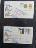 BRD Bund Erstflüge Lufthansa auf selbstgestalteten Seiten #MA096