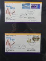 BRD Bund Erstflüge Lufthansa auf selbstgestalteten Seiten #MA096