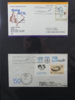 BRD Bund Erstflüge Lufthansa auf selbstgestalteten Seiten #MA096