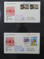 BRD Bund Erstflüge Lufthansa auf selbstgestalteten Seiten #MA096