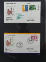 BRD Bund Erstflüge Lufthansa auf selbstgestalteten Seiten #MA096