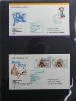 BRD Bund Erstflüge Lufthansa auf selbstgestalteten Seiten #MA096