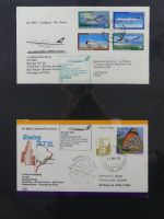 BRD Bund Erstflüge Lufthansa auf selbstgestalteten Seiten #MA096