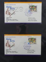 BRD Bund Erstflüge Lufthansa auf selbstgestalteten Seiten #MA096