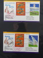 BRD Bund Erstflüge Lufthansa auf selbstgestalteten Seiten #MA096