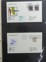 BRD Bund Erstflüge Lufthansa auf selbstgestalteten Seiten #MA096